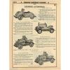 1935 ADVERT Westminster Pedal Car Police Patrol Airflow Fire Roller Bearing #5 small image