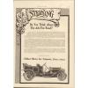 1910 Sterling Motor Car Elkhart IN Auto Ad Hess Bright Ball Bearings mc0131