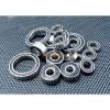 [BLACK] Rubber Sealed Ball Bearing Bearings Set FOR DURATRAX DELPHI INDY CAR