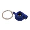 New BLUE Metal Spinning Turbo Bearing Key Key Ring Chain For Car/Truck/SUV Hot