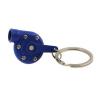 New BLUE Metal Spinning Turbo Bearing Key Key Ring Chain For Car/Truck/SUV Hot #2 small image