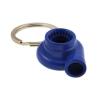 New BLUE Metal Spinning Turbo Bearing Key Key Ring Chain For Car/Truck/SUV Hot #5 small image