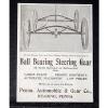 1900 OLD MAGAZINE PRINT AD, PENNA. AUTOMOBILE CO, BALL BEARING STEERING GEAR!