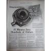 1924 Vintage Hupmobile Car Clutch Release Bearing Parts Ad #5 small image