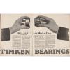 Timken Detroit Michigan Bearings Truck Automobile Farm Tractor 1918 Print Ad #3 small image