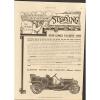 1910 Sterling Motor Car Elkhart IN Auto Ad Timken Roller Bearing Co mc0134 #5 small image