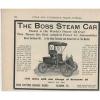 1905 Boss Steam Car Reading PA Auto Ad Timken Roller Bearing Canton OH ma5027 #5 small image