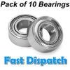 10 x 1150 Steel Ball Race Bearings for RC Car Truck Buggy - Fits Tamiya Wheels #5 small image