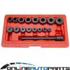 17pc Universal Clutch Aligning Tool Kit Car Pilot Bearing Set Alignment Align #5 small image