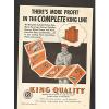 1949 Print Advertisement AD King Quality Complete Line Motor Bearings Valves #5 small image