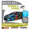 HPI MICRO RS4 [Screws &amp; Fixings] Genuine HPi Racing R/C Standard &amp; Hop-Up Parts!