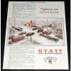 1929 OLD MAGAZINE PRINT AD, HYATT ROLLER BEARINGS, JEWETT MOTOR TRAFFIC ART!