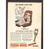 1950 Print Advertisement AD Federal Mogul Oil Control Bearings Self Control #5 small image