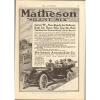 1912 Matheson 6 Wilkes Barre PA Auto Ad Timken Roller bearing Co ma7997