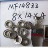10pcs MF148 8X14X4 Flanged 8*14*4 bearings Miniature Ball Radial Bearing MF148ZZ