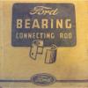 NOS 1941 1942 1946 1947 Ford Car Truck 90HP 6 cyl engine connecting rod bearings #5 small image