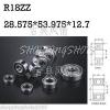 10pcs R18 ZZ 1 1/8&#034;x 2 1/8&#034; x 1/2&#034; inch Bearing Miniature Ball Radial Bearings Z #1 small image