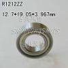 1pcs R1212 ZZ 1/2&#034;x 3/4&#034;x 5/32&#034; inch Miniature Ball Radial Ball Bearings R1212ZZ #1 small image