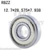 10pcs R8 ZZ 1/2&#034;*1-1/8&#034;*5/​16&#034; inch Bearing Miniature Ball Radial Bearings R8ZZ