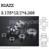 (10) R2A-2Z 1/8&#034;x1/2&#034;x0.172&#034; english inch Bearing Miniature Ball Radial Bearings