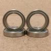 1/8 inch bore. 4 Radial Ball Bearing.Metal.(1/8 X 1/4 X 7/64). Lowest Friction