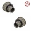 Set of 2 Radial Anular High Grade Chrome Steel 1-3/16&#034; OD x 1/2&#034; ID Ball Bearing #5 small image
