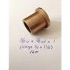 Bronze Flange Bushing Bearing New 5/8 id x 7/8 od  x 1 Brass Engine Motor F10 #1 small image