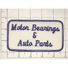 Motor Bearings &amp; Auto Parts Patch - Vintage