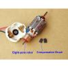 Dual ball bearing Compensation Brush DC120V Tools Motor 12500 RPM Hot #5 small image