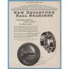 1929 New Departure Manufacturing Co Bristol CT Motor Boat Ball Bearings Print Ad #1 small image