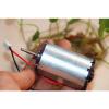 New CF087FSAL DC12V 3713rpm Large Torque Front Ball Bearing Carbon Brush Motor #5 small image