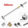 300mm T8 Lead Screw with Motor Mounted Ball Bearing and Shaft Coupling #1 small image