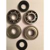 NEW PREMIUM CLUTCH SHAFT CRANK BEARINGS SEALS 49/66/80CC BICYCLE ENGINE KIT #2 small image