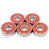 5 Sealed Ball Bearings 6203-2RS Electric Motor Quality