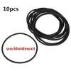 10Pcs 60mm OD x 3.1mm Thick Black Rubber O Rings Oil Seals Gaskets