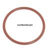 120mm x 3.1mm Industrial O Ring Oil Seal Gasket Brick Red 5PCS