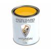IRON GARD 1L Enamel Paint HYUNDAI YELLOW Excavator Dozer Skid Bucket Auger Dig