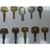 11 Key Forklift Key Set Plant Hire Equipment Keys *FREE POSTAGE*