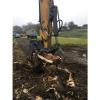 13 Ton Excavator Tree Stump Shear - Root Shear Root Harvester  65mm Pins
