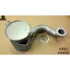 JCB PARTS 3CX -- EXHAUST SILENCER NON TURBO (PART NO. 123/03964) INCLUDES GASKET #2 small image