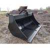 JSA 2.3m High Capacity excavator 13-16 ton compost and wood chip bucket JCB Case #1 small image