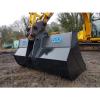 JSA 2.3m High Capacity excavator 13-16 ton compost and wood chip bucket JCB Case #2 small image