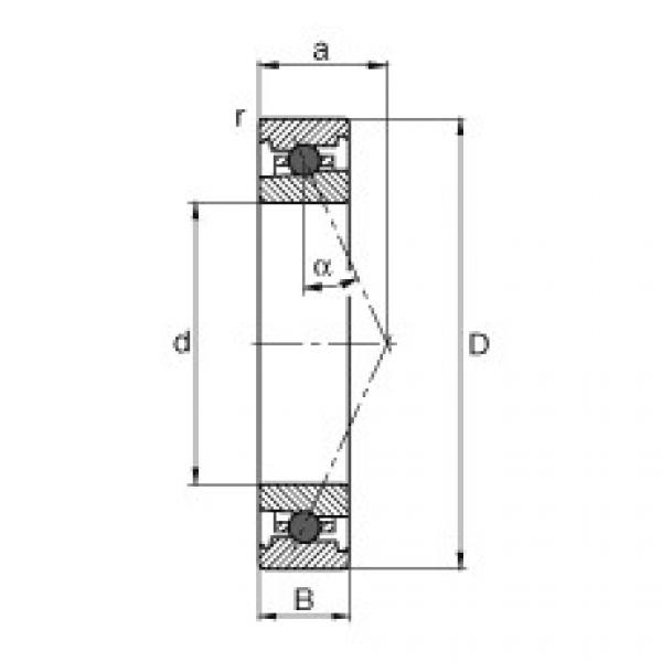 FAG Spindle bearings - HC7003-E-T-P4S #1 image