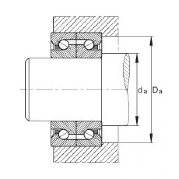 FAG Axial angular contact ball bearings - BSB3062-SU #3 image
