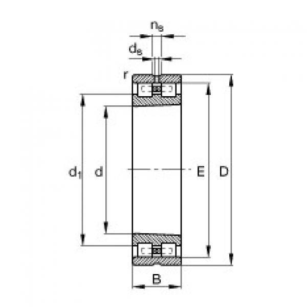 FAG Cylindrical roller bearings - NN3006-AS-K-M-SP #1 image