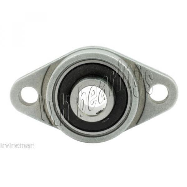 RCSMRFZ-25mmL Bearing Flange Insulated Pressed Steel 2 Bolt 25mm Rolling #1 image