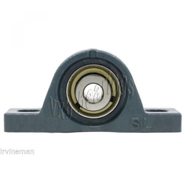 FHSLP203-17mm Pillow Block Low Shaft Height 17mm Ball Bearings Rolling #1 image