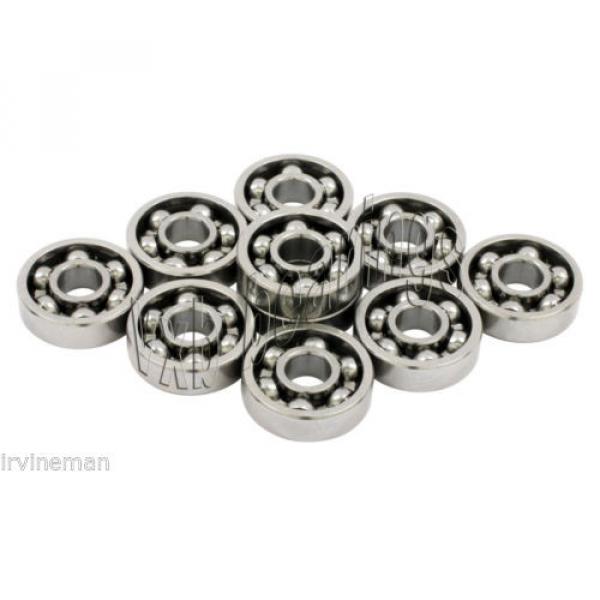 10 S681X Bearing 1.5x4x1.2 Stainless Steel Open Ball Bearings Rolling #5 image