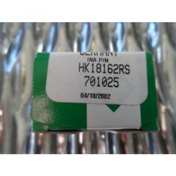 INA HK18162RS Needle Rolling Bearings Open End Type #2 image