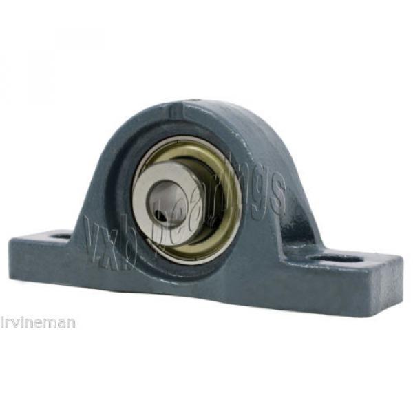 SUCP202-15m-PBT Stainless Steel Pillow Block 15mm Mounted Bearings Rolling #3 image